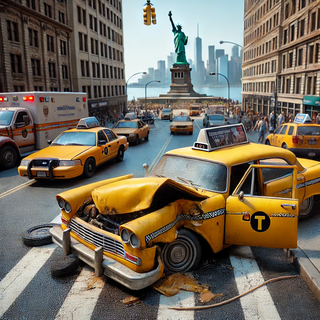 Top NYC Taxi Cab Accident | Michael J. Redenburg